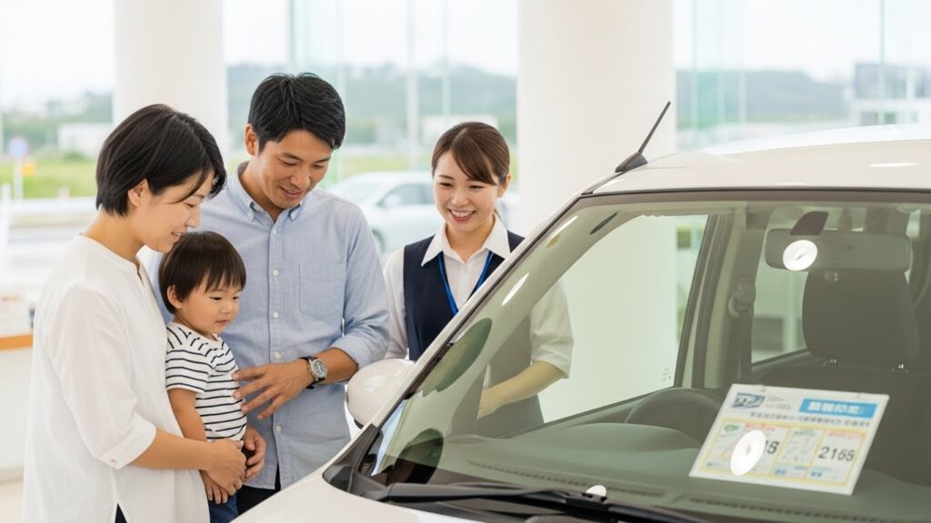 【南風原町】沖縄のファミリーに人気のミニバン！自社ローン中古車利用者の値段／価格満足度調査