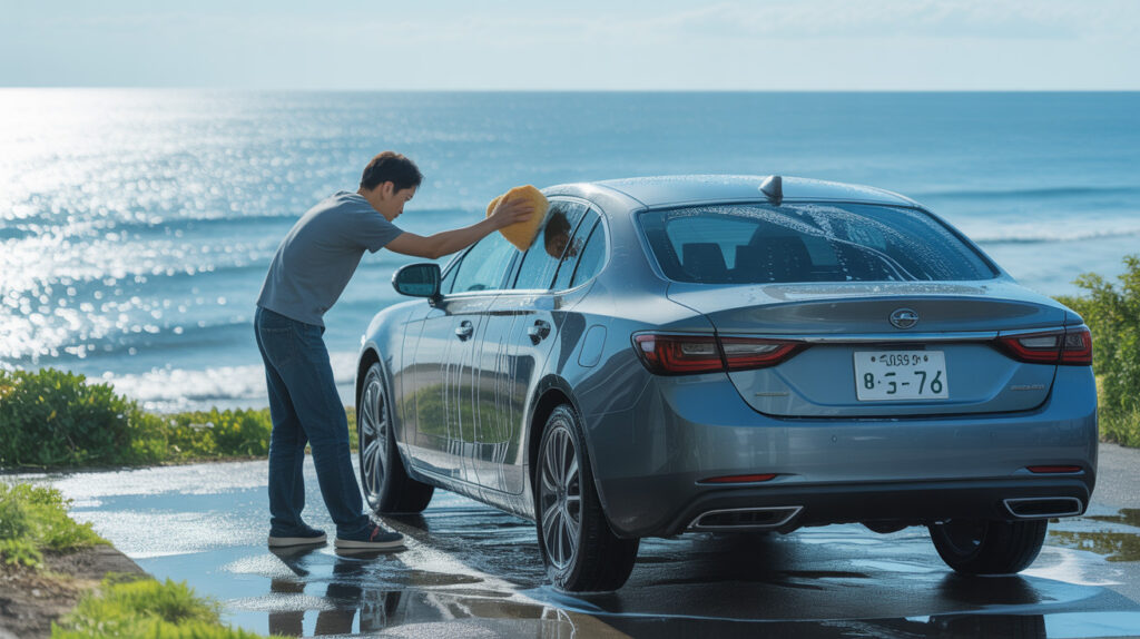 沖縄の車は塩害でどうなる？サビを防ぐ洗車・防錆コーティングの具体策を解説