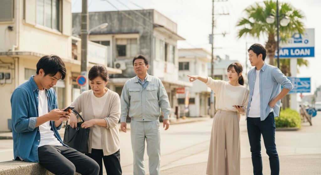 沖縄で車ローンが通らない人の共通点