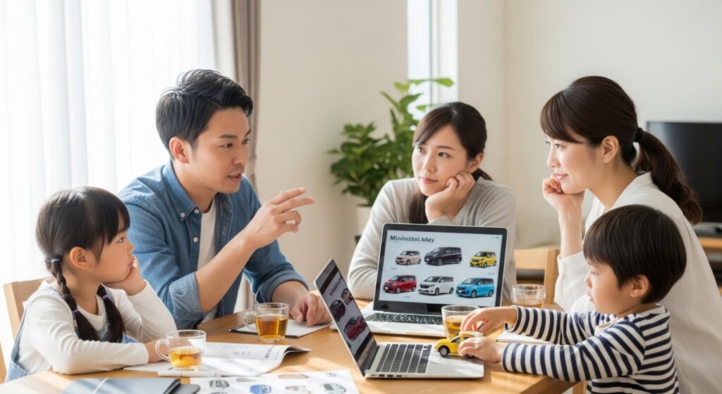 ミニバンは必要？子育て家庭が迷う車選びの基準