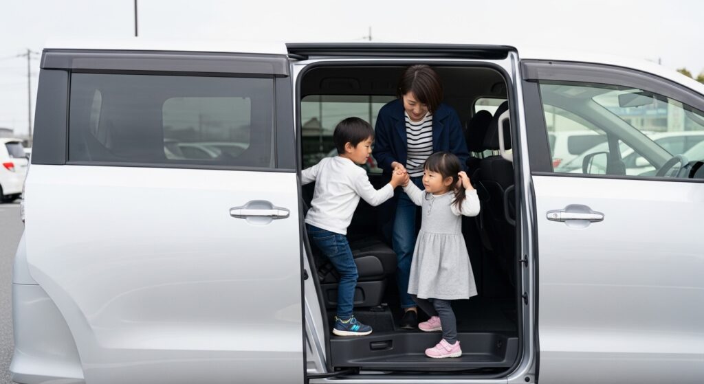 スライドドアは便利？ママが選ぶべき理由と注意点