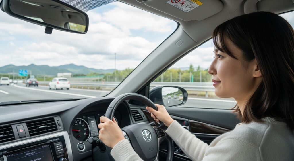 高速道路が苦手な女性へ｜落ち着いて運転するコツ